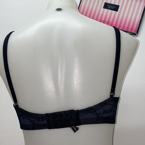 🔥VICTORIA SECRET BRA Very Sexy PUSH-UP SZ32D multi-way strapless New - Picture 6 of 8